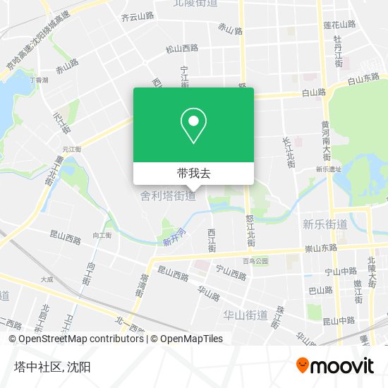 塔中社区地图