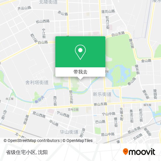 省级住宅小区地图