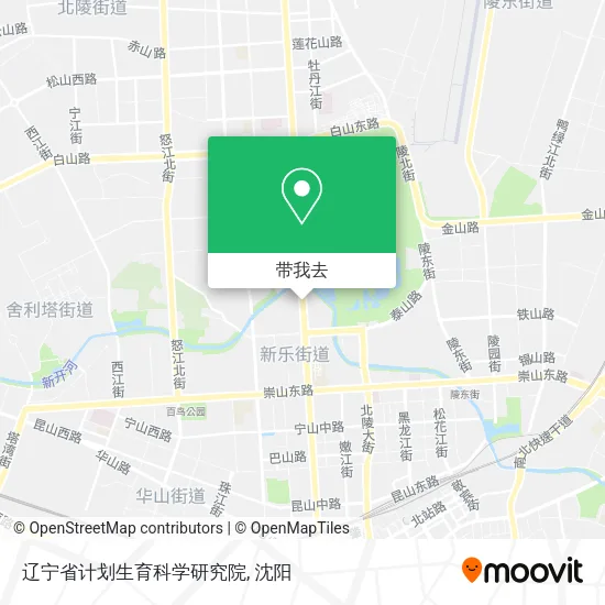 辽宁省计划生育科学研究院地图