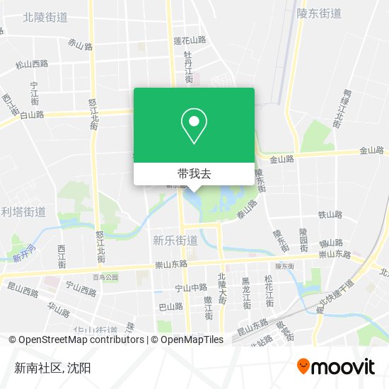 新南社区地图