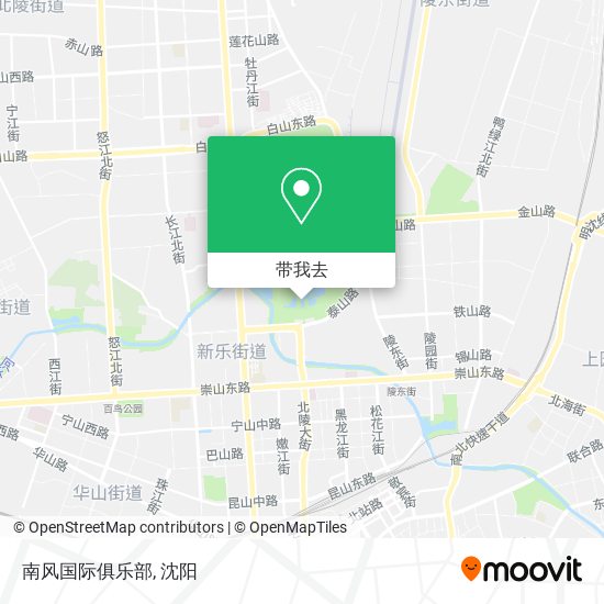 南风国际俱乐部地图