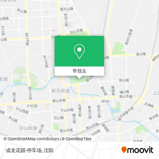 成龙花园-停车场地图