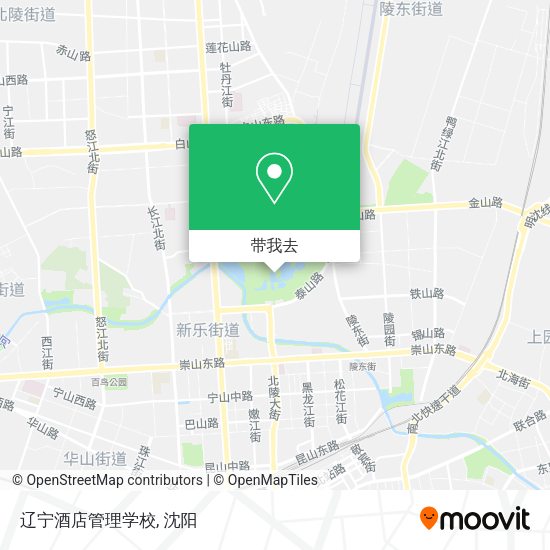 辽宁酒店管理学校地图