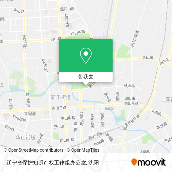 辽宁省保护知识产权工作组办公室地图