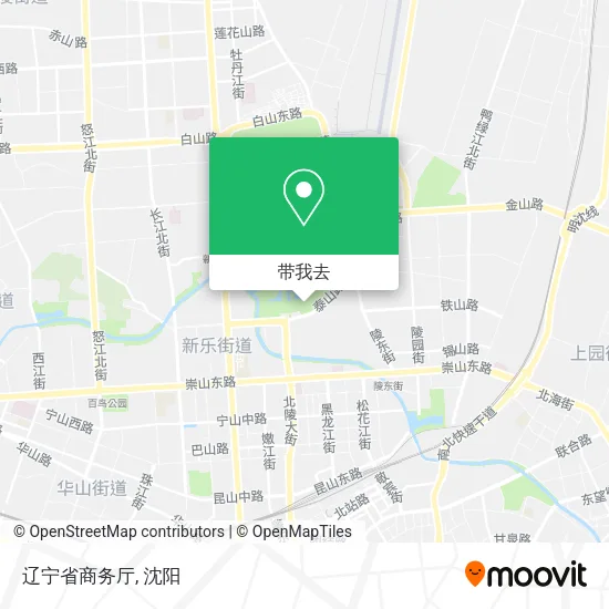 辽宁省商务厅地图