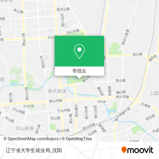 辽宁省大学生就业局地图