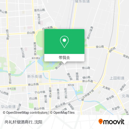 尚礼轩烟酒商行地图