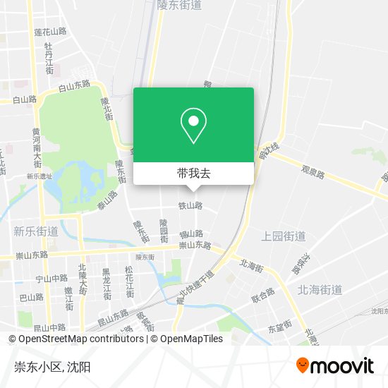 崇东小区地图
