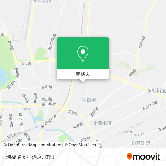 瑞福临宴汇酒店地图