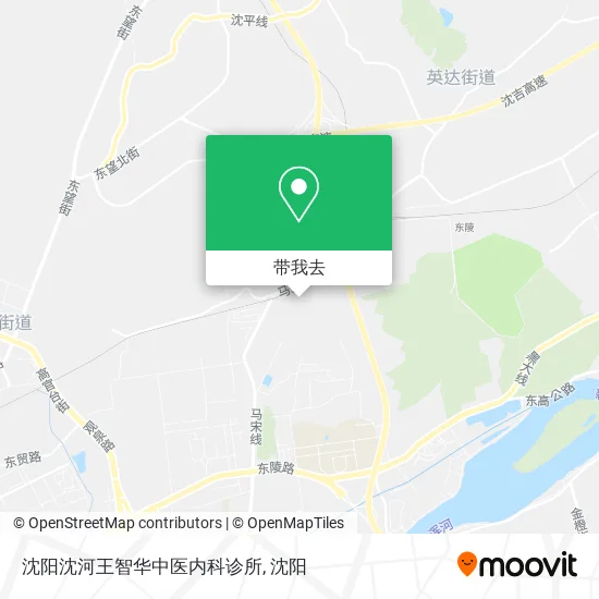 沈阳沈河王智华中医内科诊所地图