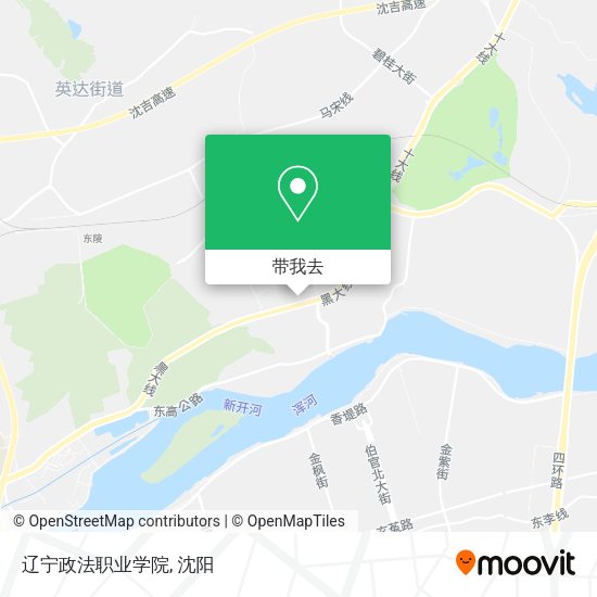 辽宁政法职业学院地图
