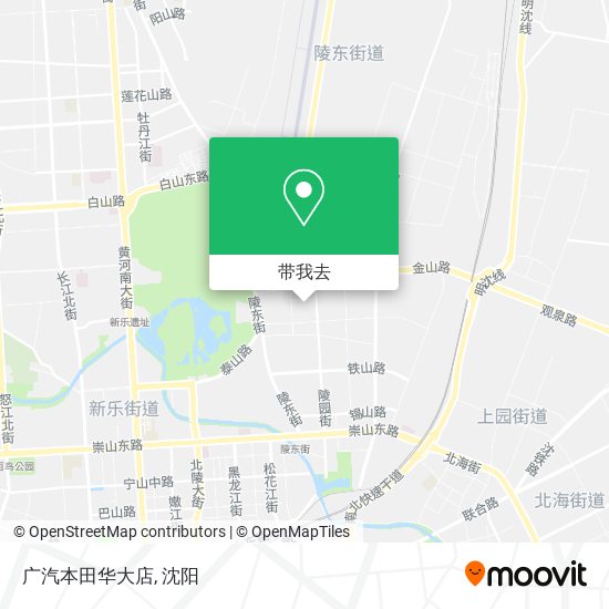 广汽本田华大店地图