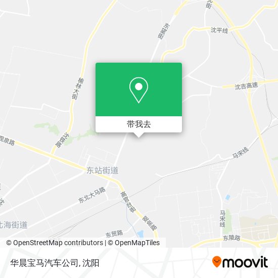 华晨宝马汽车公司地图