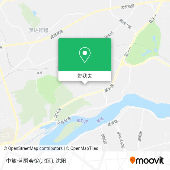 中旅·蓝爵会馆(北区)地图