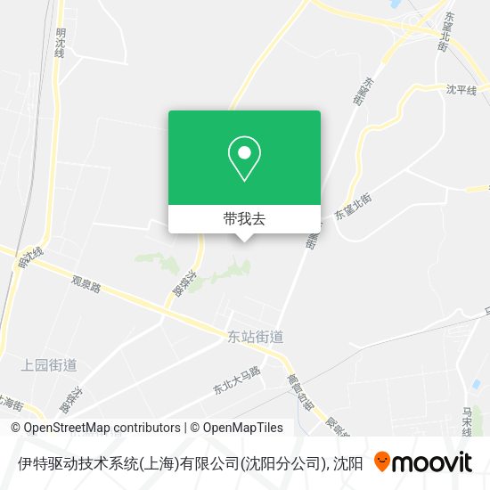 伊特驱动技术系统(上海)有限公司(沈阳分公司)地图