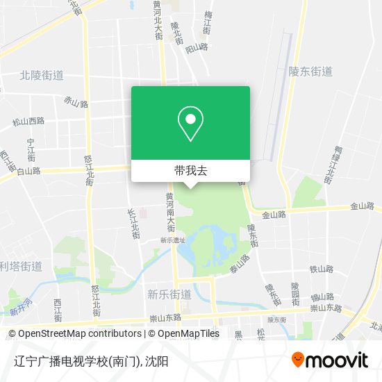 辽宁广播电视学校(南门)地图
