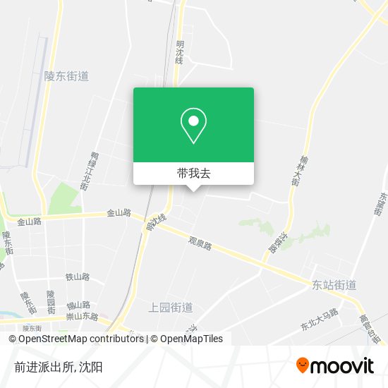 前进派出所地图