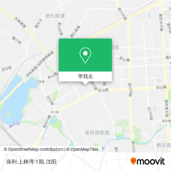 保利·上林湾-1期地图