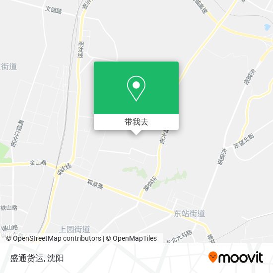 盛通货运地图