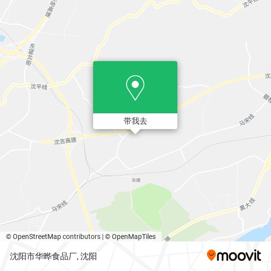 沈阳市华晔食品厂地图