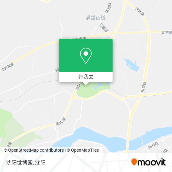 沈阳世博园地图