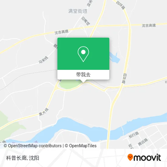 科普长廊地图