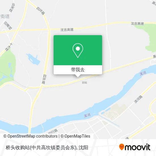 桥头收购站(中共高坎镇委员会东)地图