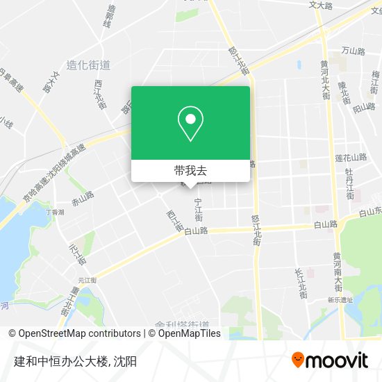 建和中恒办公大楼地图