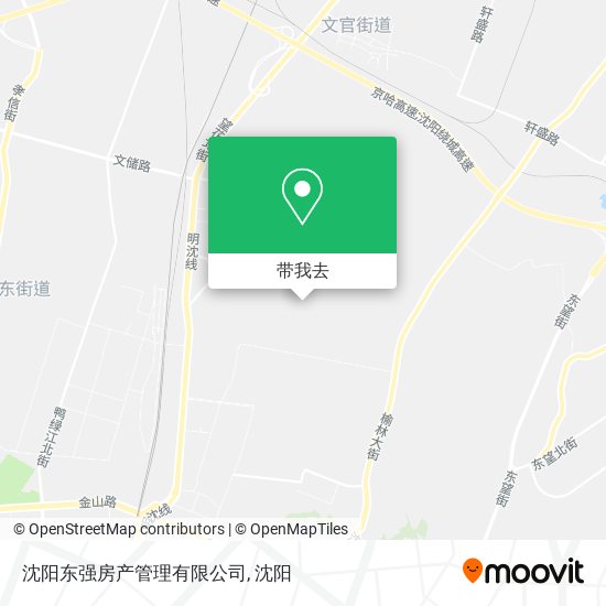 沈阳东强房产管理有限公司地图