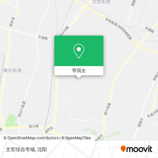 文官综合市场地图