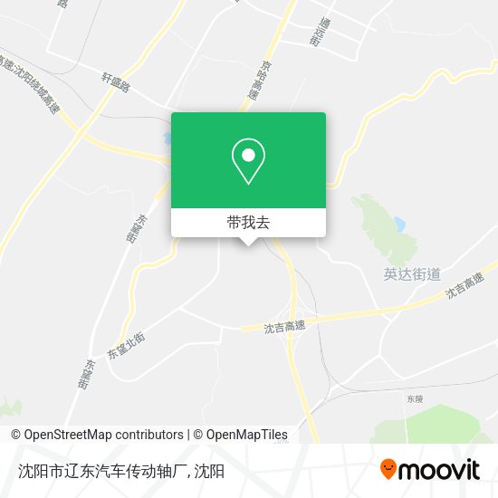 沈阳市辽东汽车传动轴厂地图