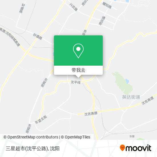 三星超市(沈平公路)地图