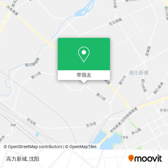 高力新城地图