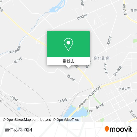 丽仁花园地图