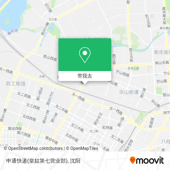 申通快递(皇姑第七营业部)地图