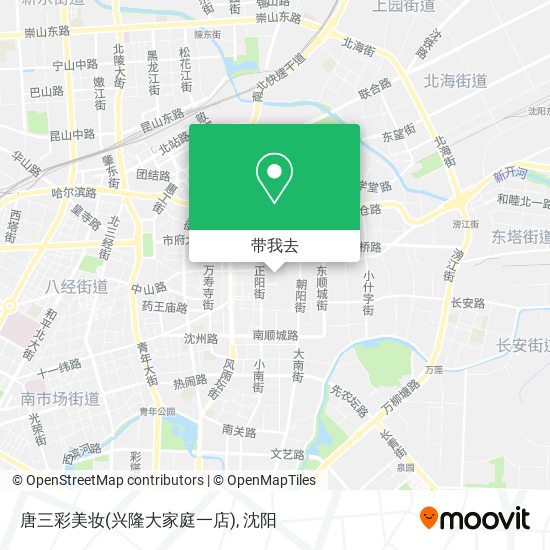 唐三彩美妆(兴隆大家庭一店)地图