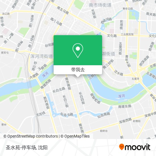 圣水苑-停车场地图
