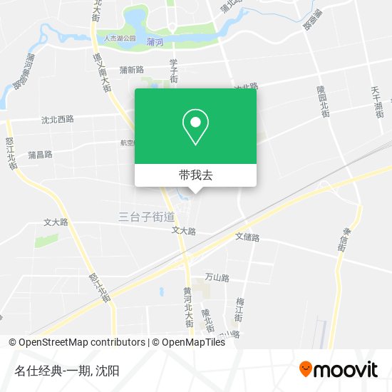 名仕经典-一期地图