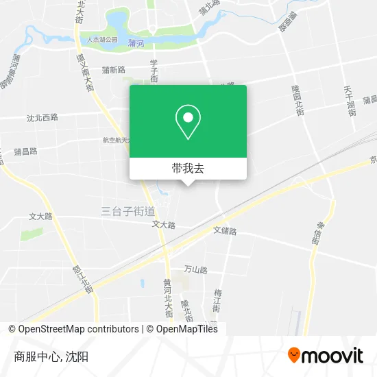 商服中心地图