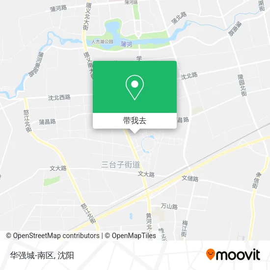 华强城-南区地图