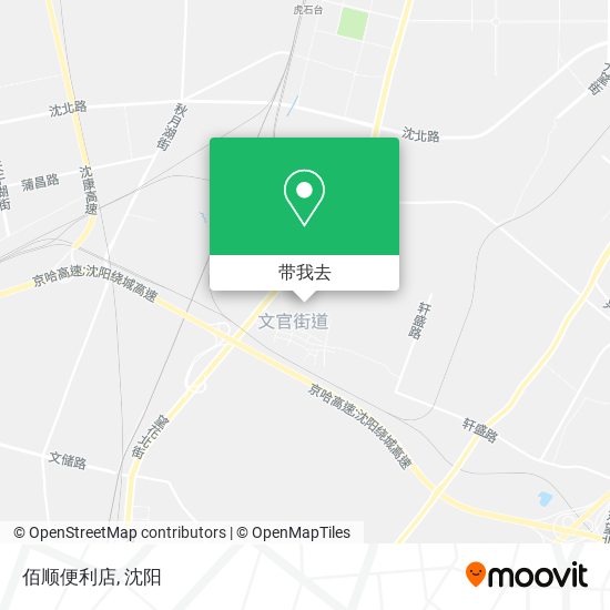 佰顺便利店地图