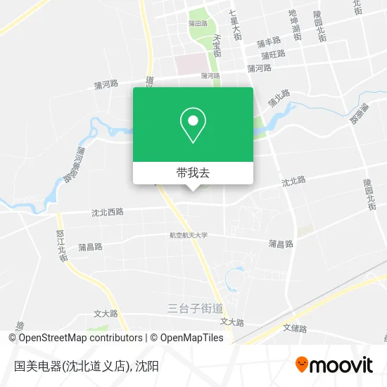 国美电器(沈北道义店)地图