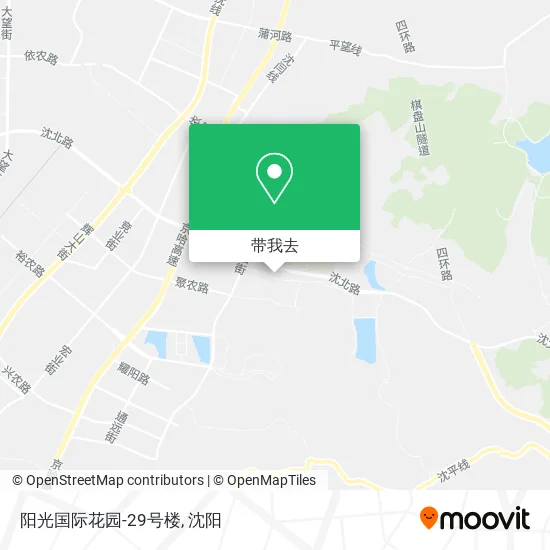 阳光国际花园-29号楼地图