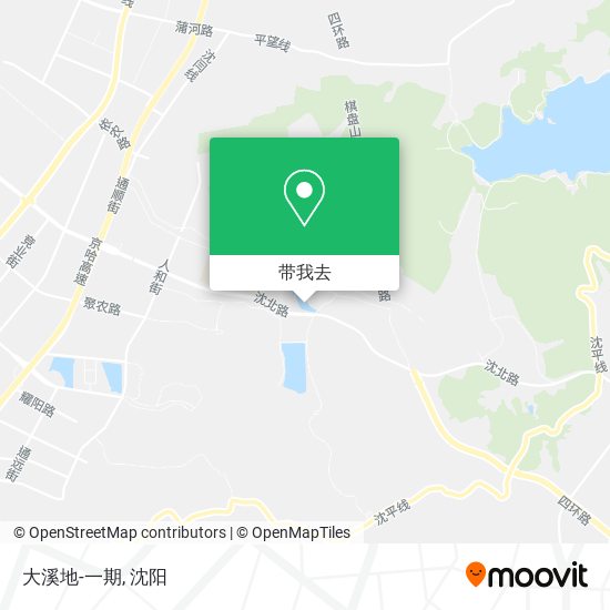 大溪地-一期地图