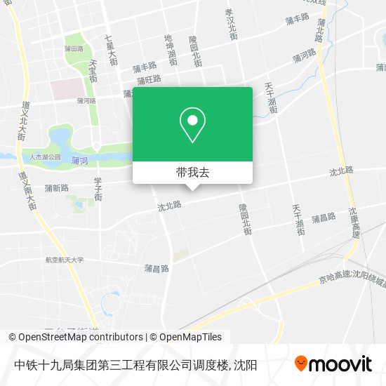 中铁十九局集团第三工程有限公司调度楼地图