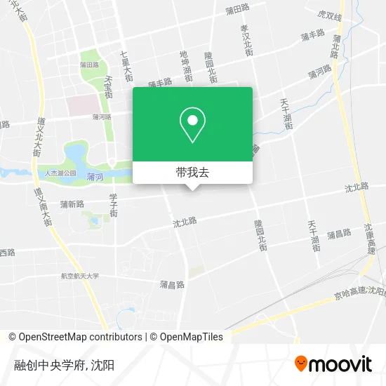 融创中央学府地图