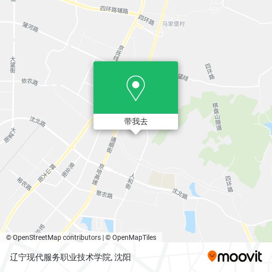 辽宁现代服务职业技术学院地图