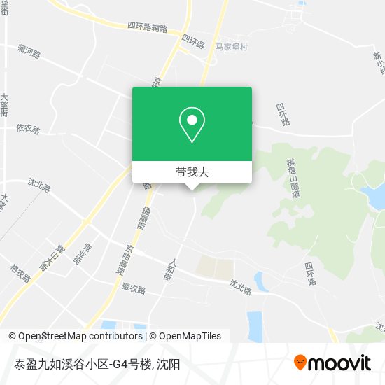 泰盈九如溪谷小区-G4号楼地图