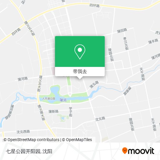 七星公园开阳园地图