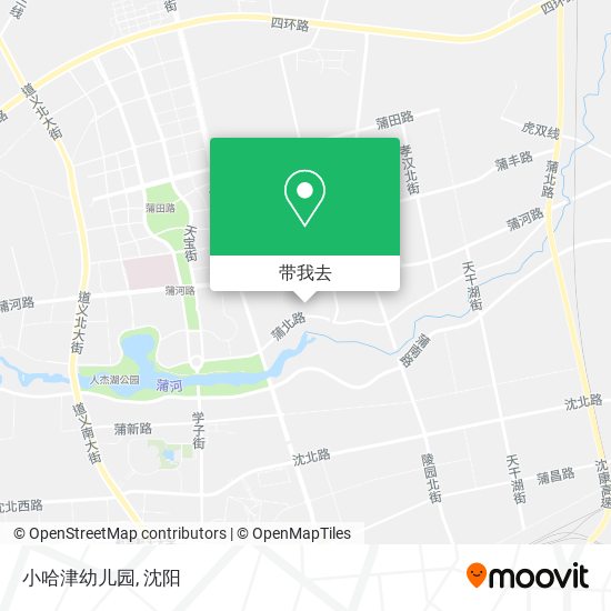 小哈津幼儿园地图